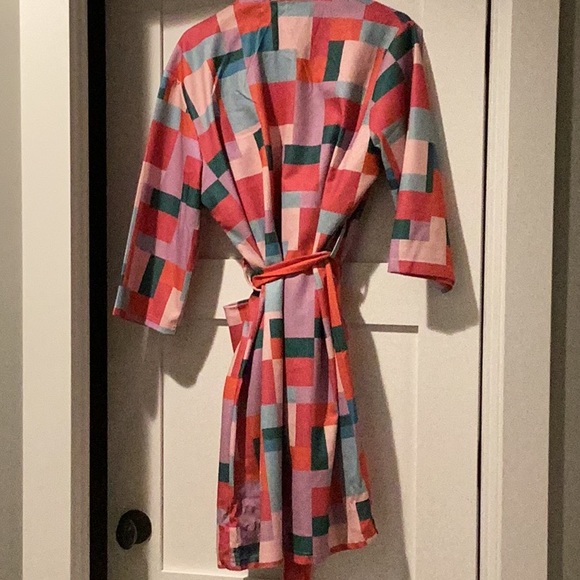 Katydid Colorful Geometric Robe - Picture 2 of 10
